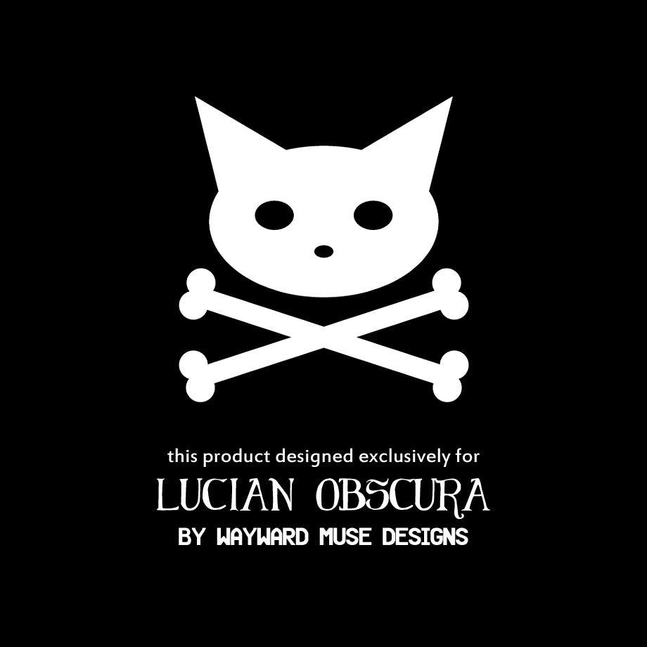 Skull Kitty Utility Crossbody Bag