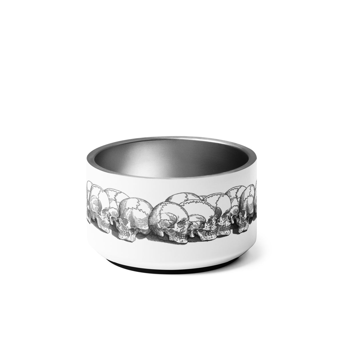 Vintage Skulls Pet bowl