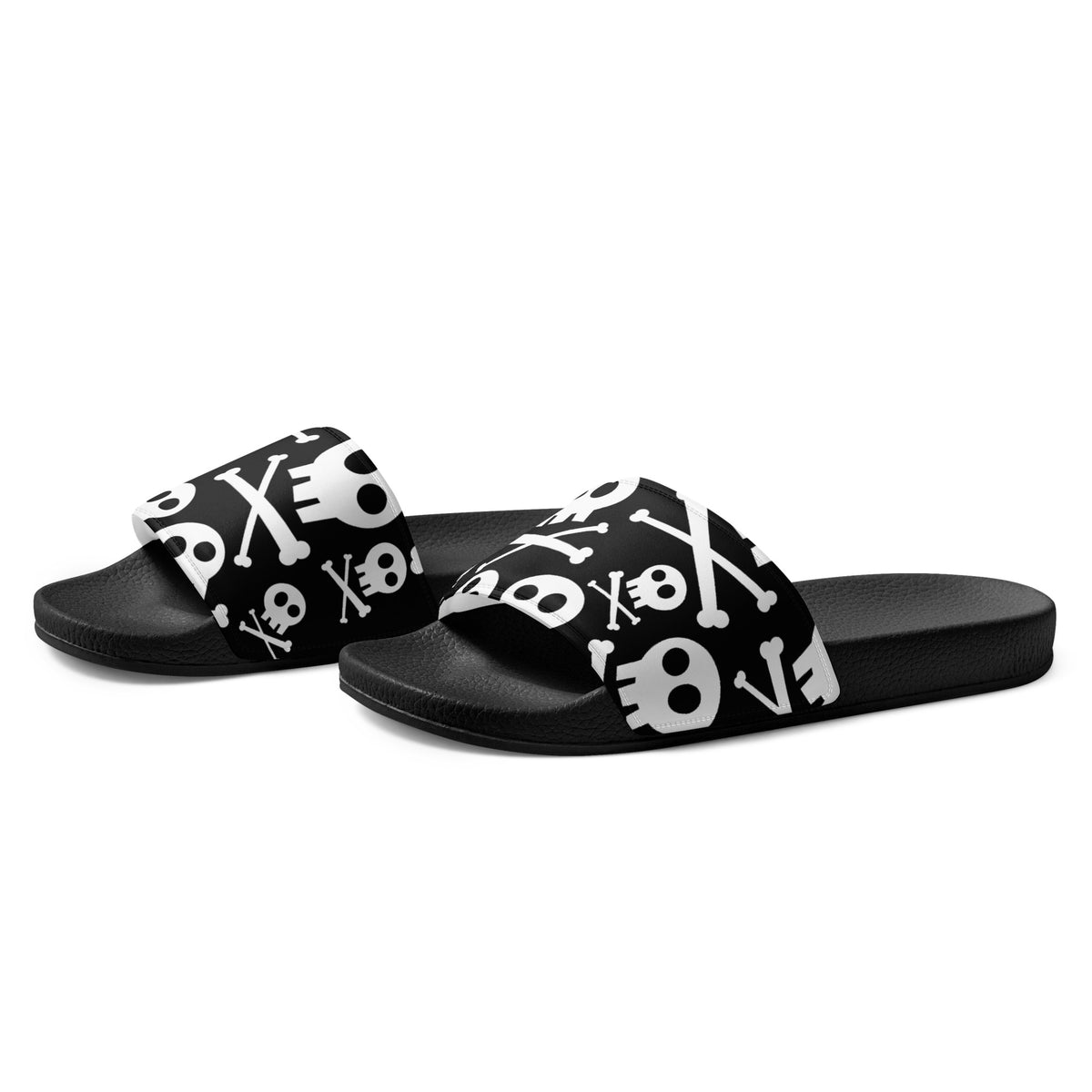 Cute Skulls Women's Slides