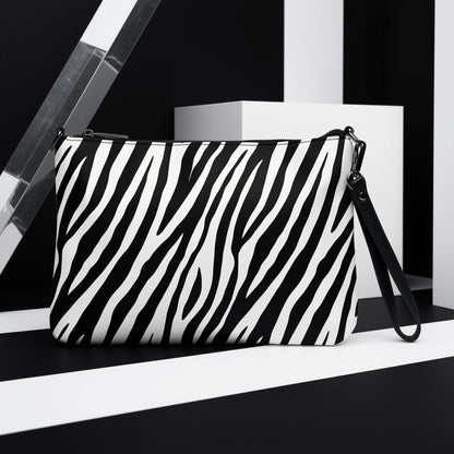 Black & White Zebra Print Purse by Mia Fugazi