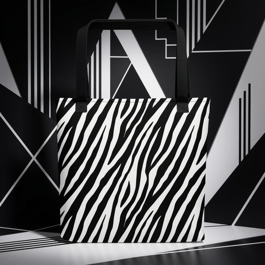Mia Fugazi Zebra Stripe Tote bag