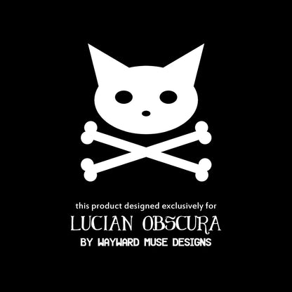 Skull Kitty Utility Crossbody Bag