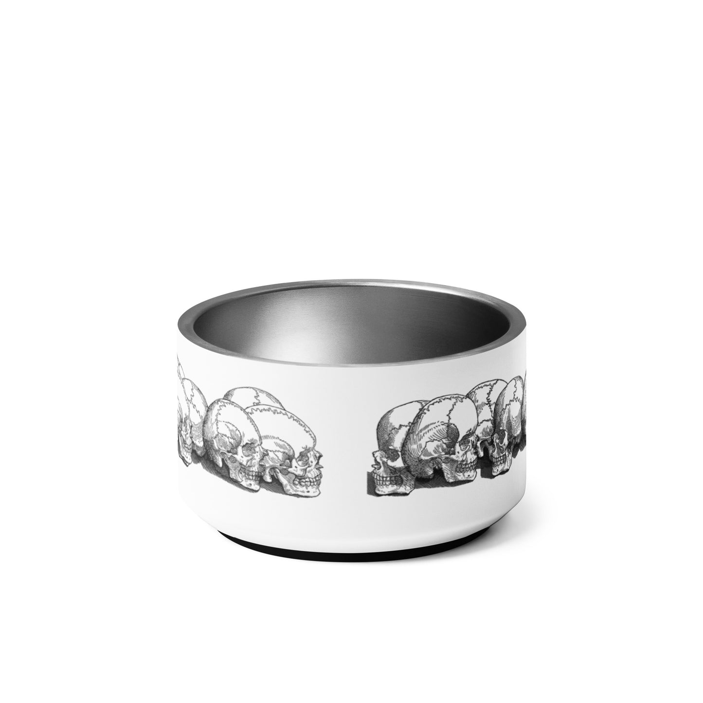 Vintage Skulls Pet bowl