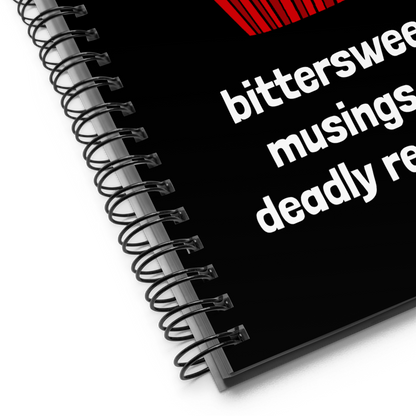 Skull Cupcakes Spiral Notebook