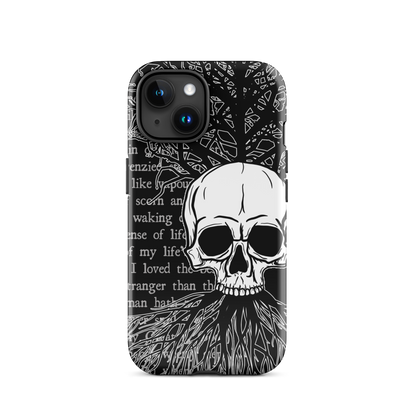 Skull & Poetry Tough Case For iPhone® 15