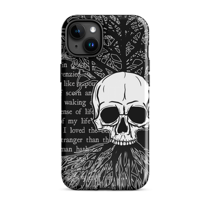 Skull & Poetry Tough Case For iPhone® 15